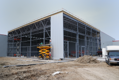 Industrial building (12 900sq.ft.), Sonaca, Saint-Janvier