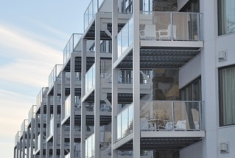 Esterel Hotel, balconies
